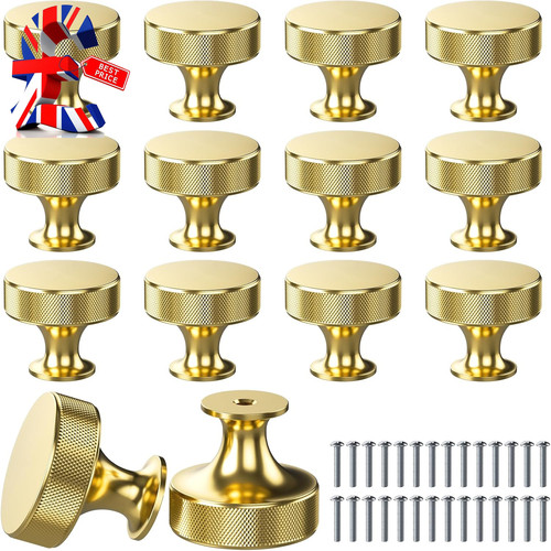Pack gold cabinet knobs - pack,