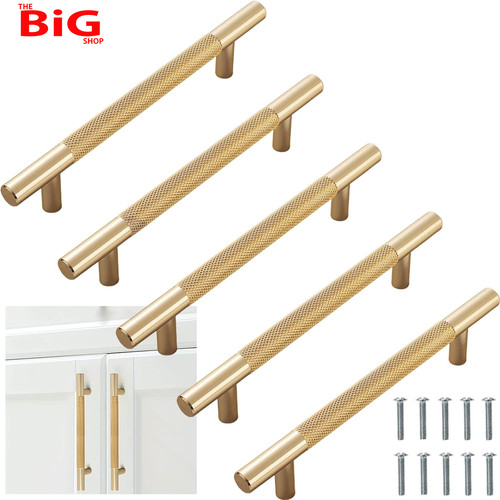 Pcs gold cabinet handles - gold,