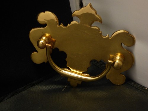 Large solid brass - solid, brass.