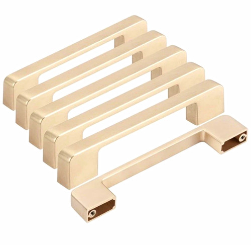 Satin gold metal - 6x,