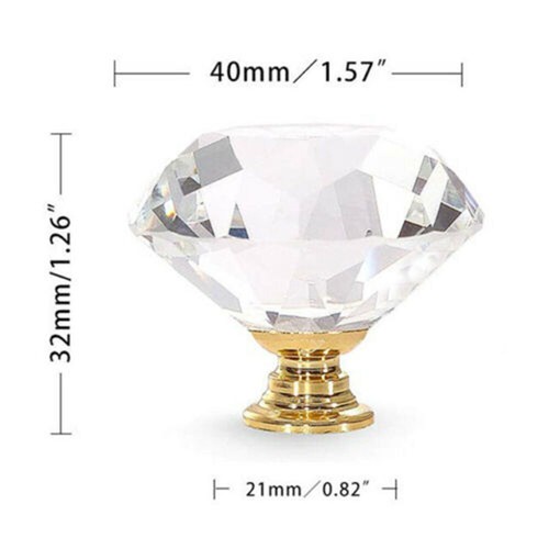 Large crystal door - 1-32,