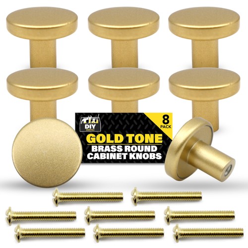 Round solid door - door, knobs