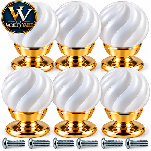 White glass swirl - x,
