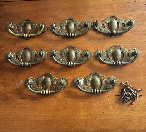 Art nouveau brass drawer - nouveau,
