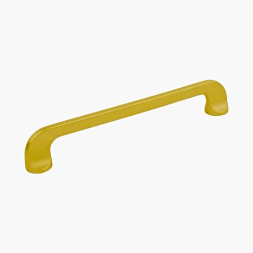 Brushed gold bar pull - brushed,