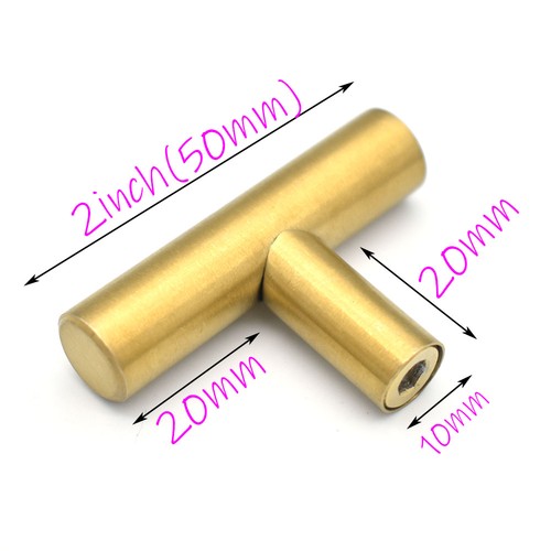 Pair cabinet knob handles - handles, t