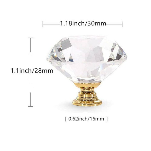32pcs crystal glass door - 1-32pcs,