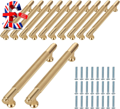 Pcs gold cabinet handles - pcs,