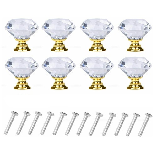 Gold door knobs - 8x,