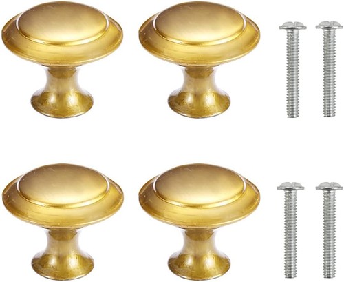 Pack gold cabinet knobs with - 4-pack,